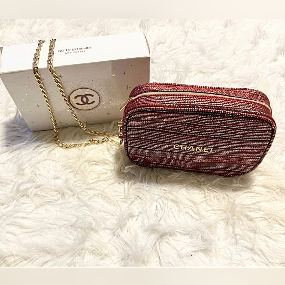 NWT Chanel Cosmetic Crossbody Bag